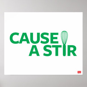 Orsak till en Stir Poster