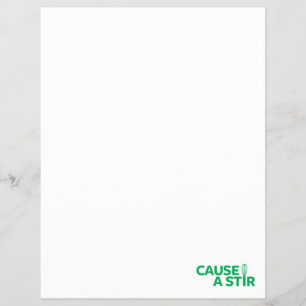 Orsak till en Stir Reklamblad
