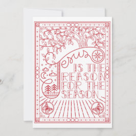 Orsak till säsongen jul inbjudningar