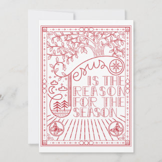 Orsak till säsongen jul inbjudningar