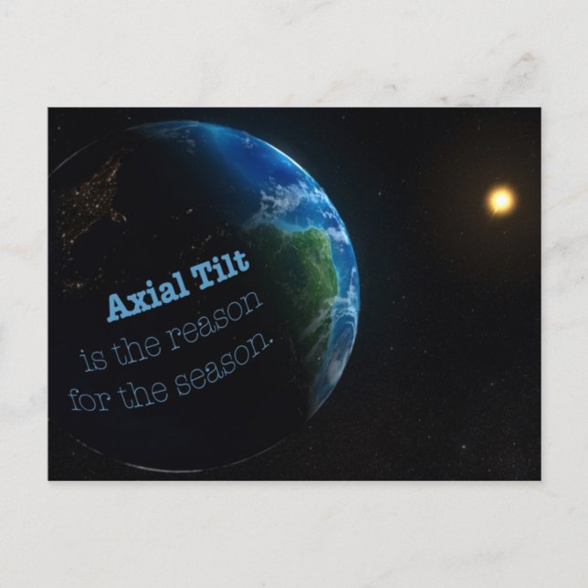 Orsak till säsongsvykortet vykort (Framsida)