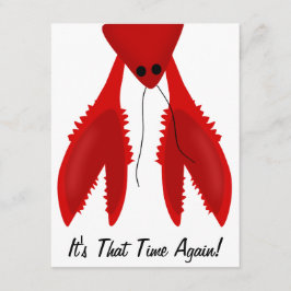 Orsaka inbjudan till Kräftor Boil Party