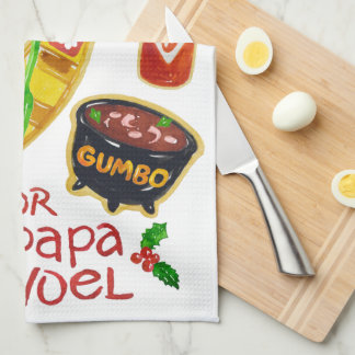 Orsaka köket till julkakor kökshandduk