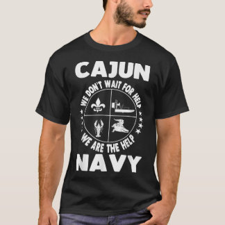 Orsaka stöd för räddningstjänster för flottans kat t shirt
