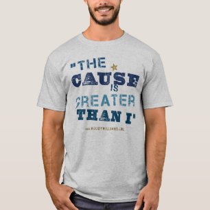Orsaken är Underbarare än I (stressad) T Shirt