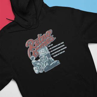 Orsaker till Reto-spel - Vintage Gamer Hoodie