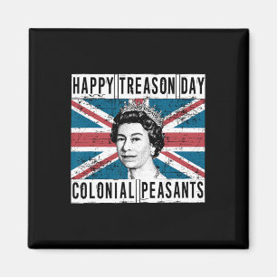 Orsaksdagen brittisk 4 juli magnet