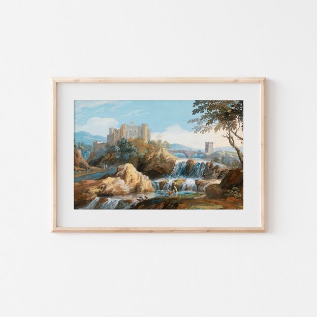 Orsini Castle | Giovanni Battista Busiri Poster (Skapare uppladdad)