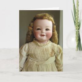 Orsini Doll Grattiss Card - tomt Kort