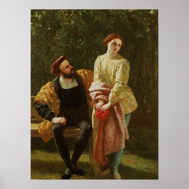 Orsino och Viola Poster (Framsidan)