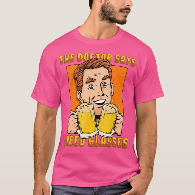 Örskiffer säger att jag behöver glasögon för soppa t shirt (Framsida)