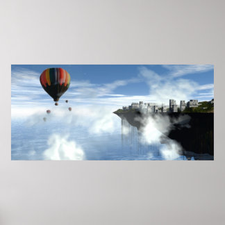 Ort i Abstrakten Skriv ut Poster