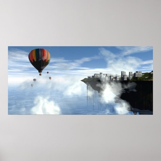 Ort i Abstrakten Skriv ut Poster (Framsidan)