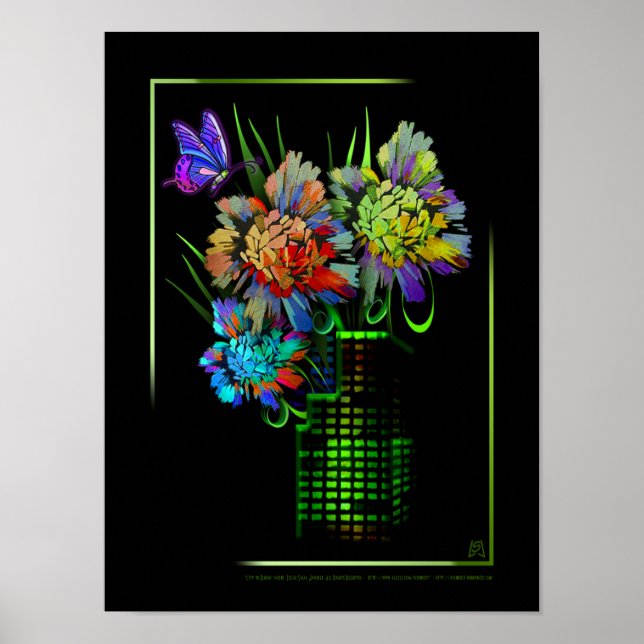 Ort i Bloom Poster (Framsidan)