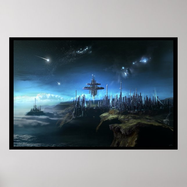 Ort i molnen poster (Framsidan)