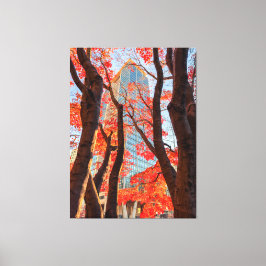 Ort i Röd Canvastryck