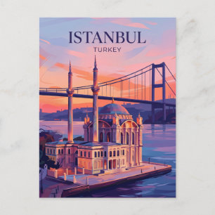 Ortaköy-moskén Turkiet Vykort