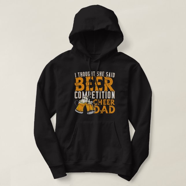 Örtävling Cheer Pappa CheerLeaderleade Hoodie (Design framsida)
