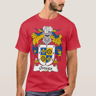 Ortega Coat of Arms Family Crest T Shirt