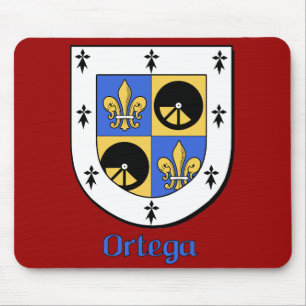 Ortega Family Shield Mousepad Musmatta