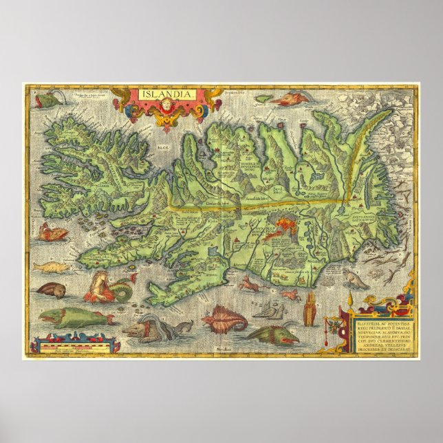 Ortelius Island Poster (Framsidan)