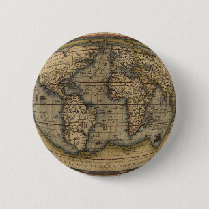 Ortelius världskarta knapp