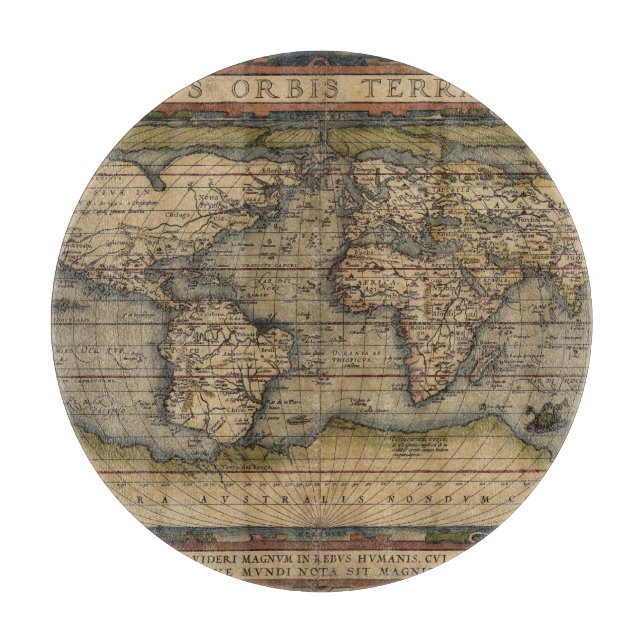 Ortelius World Map 1570 (Framsidan)