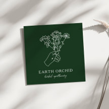 Örter + Blommigt Apotekär Grönt