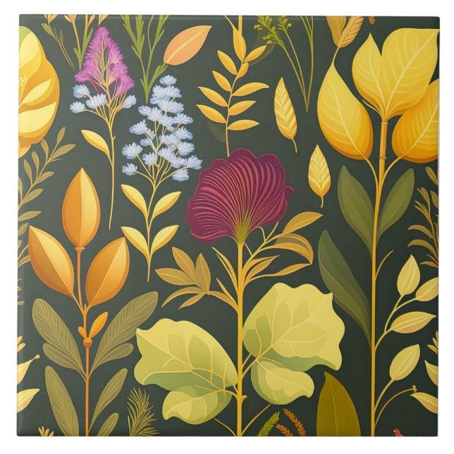 Örter för design av keramiska plattor kakelplatta (Framsidan)