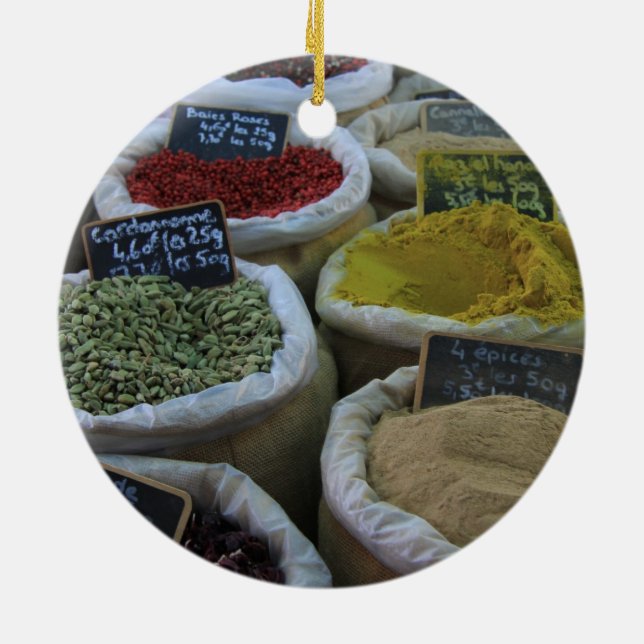 Örter och kryddor Julprydnadsföremål Julgransprydnad Keramik (Baksidan)