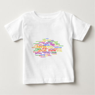 Örter och kryddor Wordle T-shirt