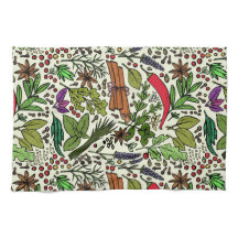 Örter- och kryddpunktsillustration