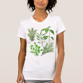Örter Rosemary Sage Thyme Mint Parsley Kitchen T Shirt