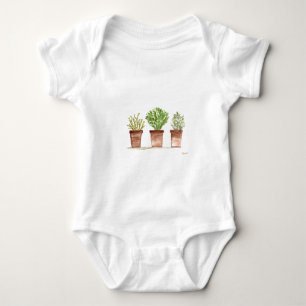 Örter, rosmarin, timjan t-shirt