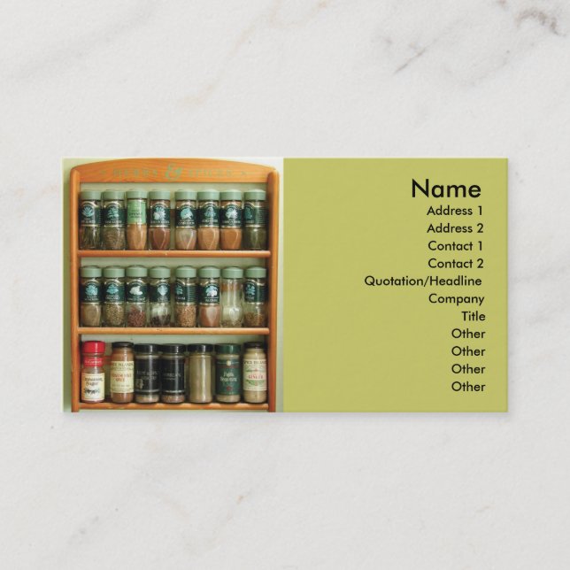 Örteraffär CXard Visitkort (Framsida)