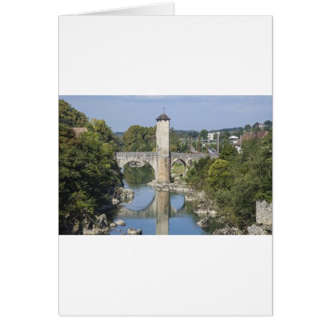 Ortez i Frankrike Hälsningskort (Framsidan)