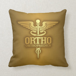 (ORTHO) guld- Caduceus, Kudde