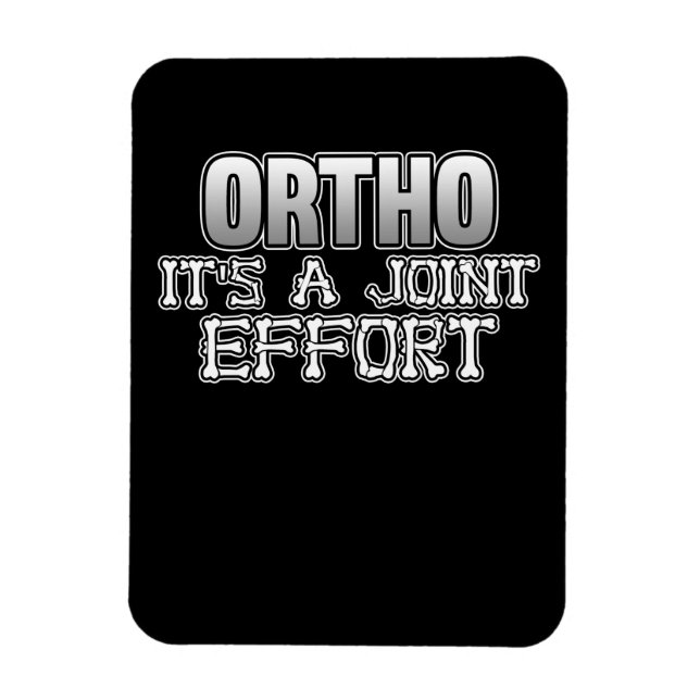 Ortho Joint Effort Surgery Doktor Neurology Surgeo Magnet (Vertikal)