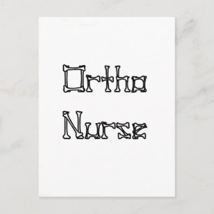 Ortho Nurse Vykort