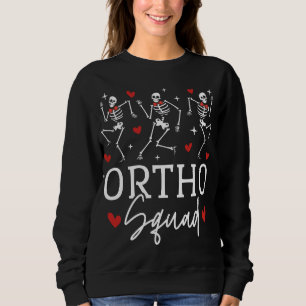 Ortho Squad Dancing Skeleton Valentine Women T Shirt