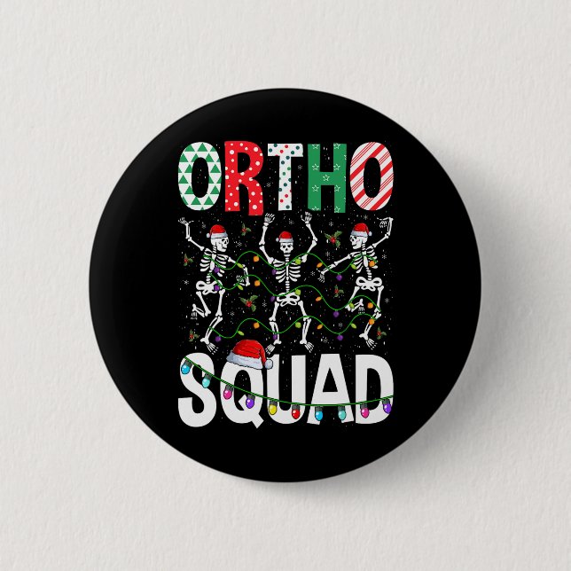 Ortho Squad jul Skeleton Orthopedic Nurse Li Knapp (Framsida)