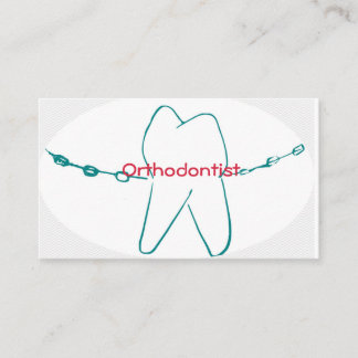 Orthodontic visitkort