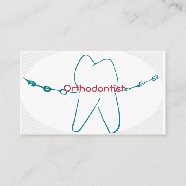 Orthodontic visitkort (Framsida)