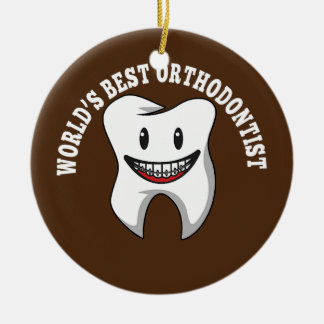 Orthodontist dentist Teeth Braces Orthodontics Julgransprydnad Keramik