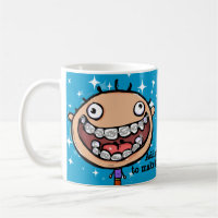 Orthodontist. Gåva. Personligkaffekopp