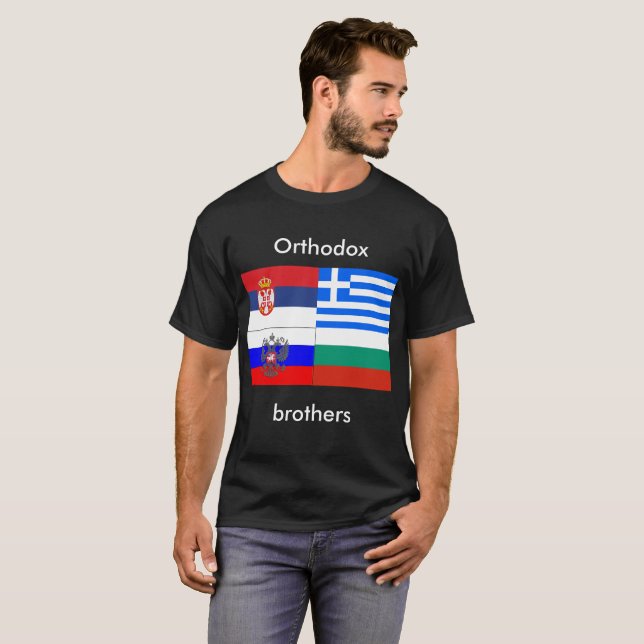 orthodox brothers t-shirt (Hel framsida)