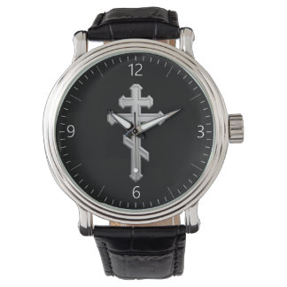 Orthodox cross armbandsur