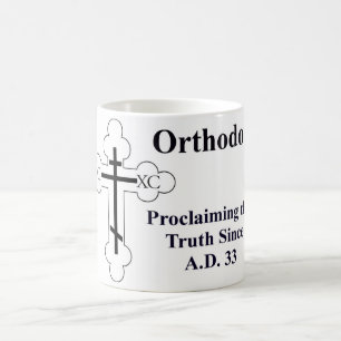 Orthodoxy: Proklamera sanningen efter A.D. 33 Kaffemugg