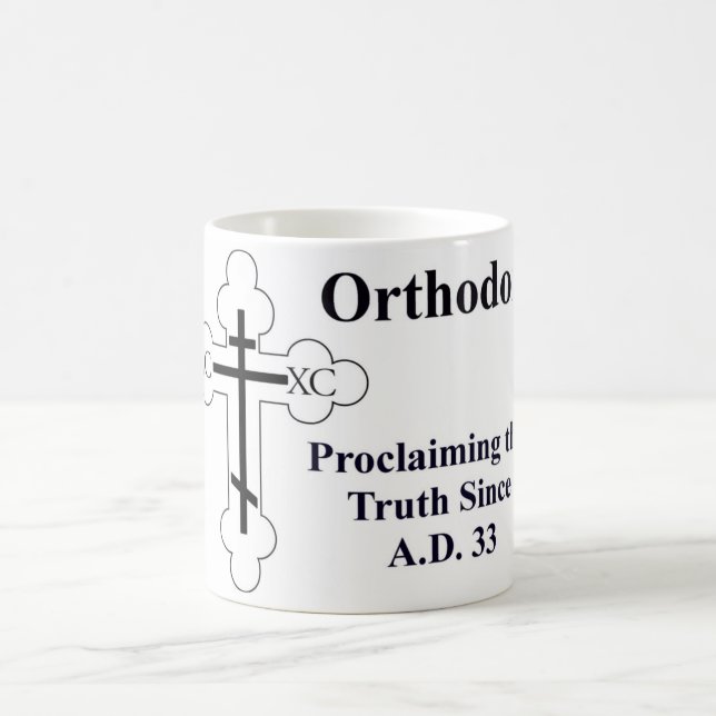 Orthodoxy: Proklamera sanningen efter A.D. 33 Kaffemugg (Center)