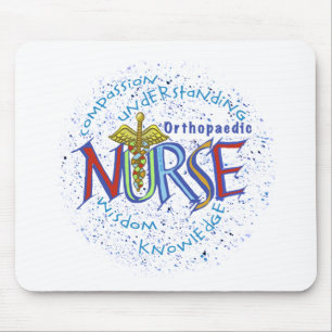 Orthopedic Nurse Motto mousepad Musmatta